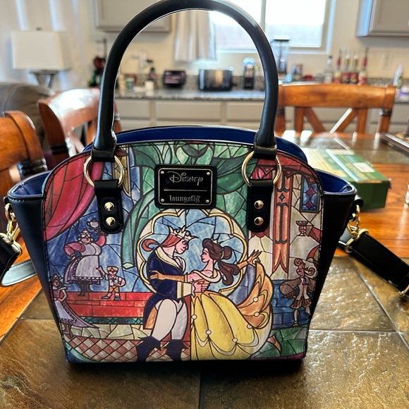Loungefly Beauty and the Beast Bag - Multicolor - Picture 2 of 7